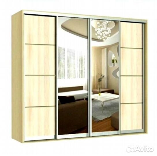 Встроенный шкаф купе с фабрики