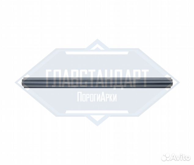 Порог Элантра 3 XD левый