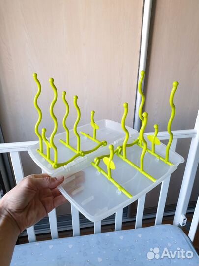 Контейнеры Avent авент Бутылочки Соски Сушилка