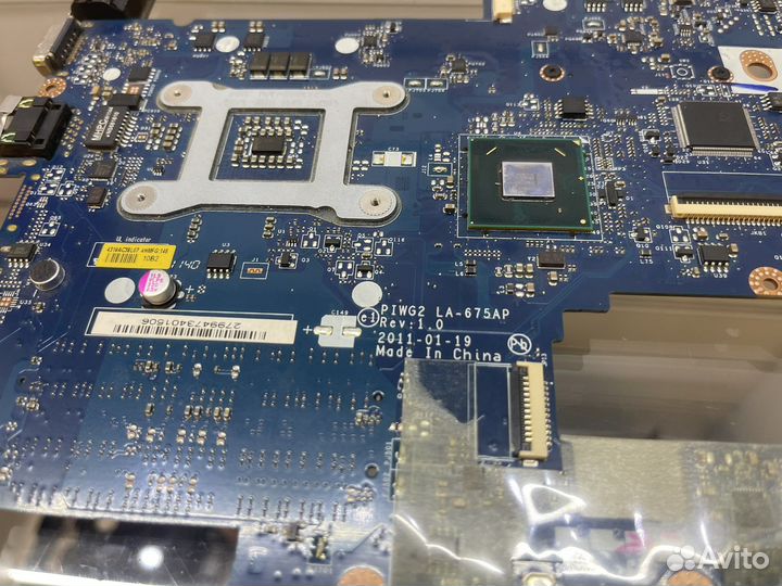 Материнская плата lenovo g570 la-675ap