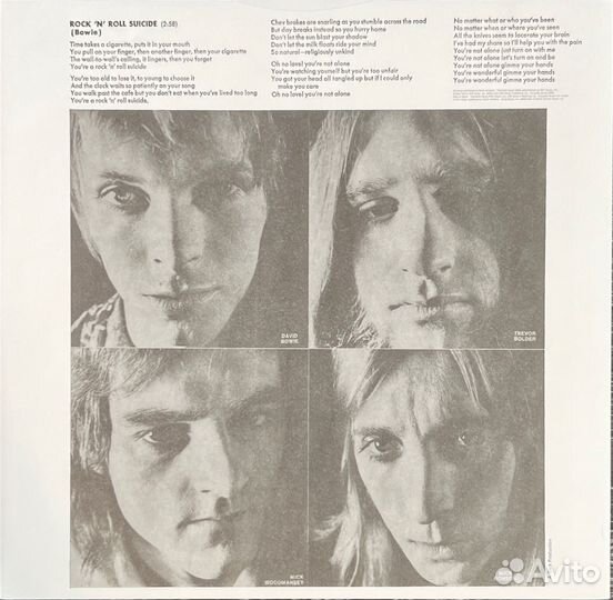 Винил David Bowie - Ziggy Stardust