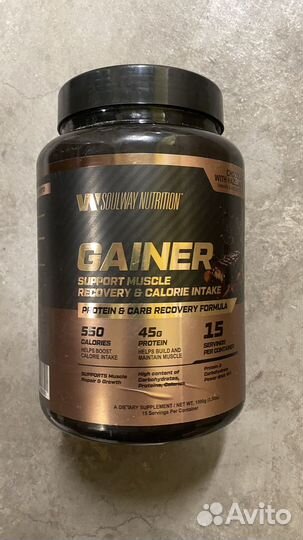 Гейнер, Gainer skills Nutrition, SoulWay