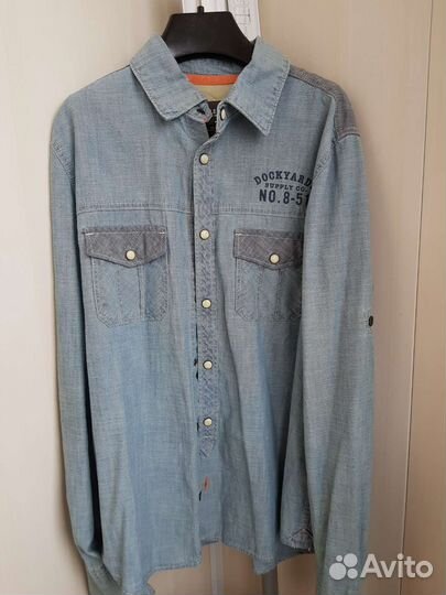 Рубашка джинсовая на мальчика