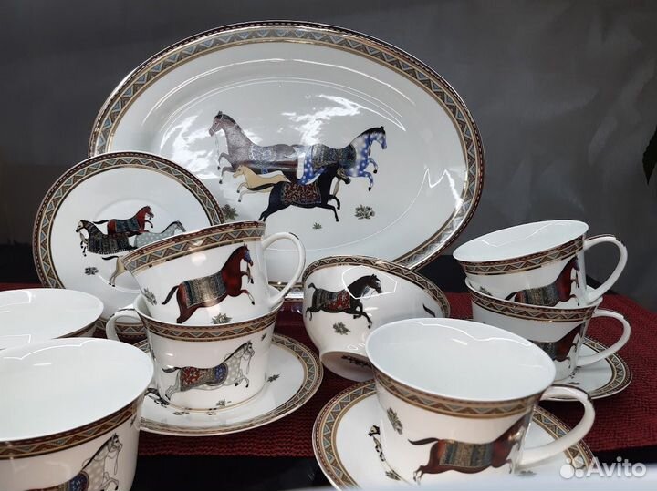 Фарфоровая посуда дизайна Лошадь Lefard