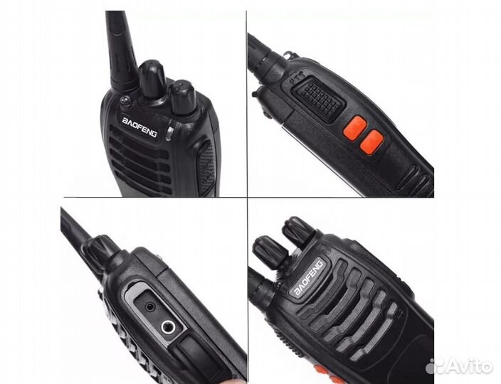 Радиостанция BF-888S. Комплект 2шт