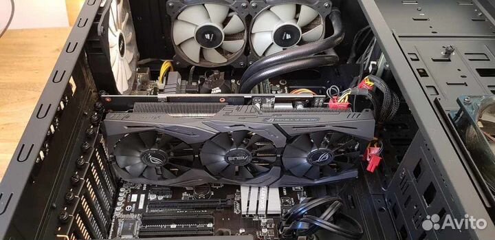 Видеокарта Asus Strix RX580 - 8 Gb