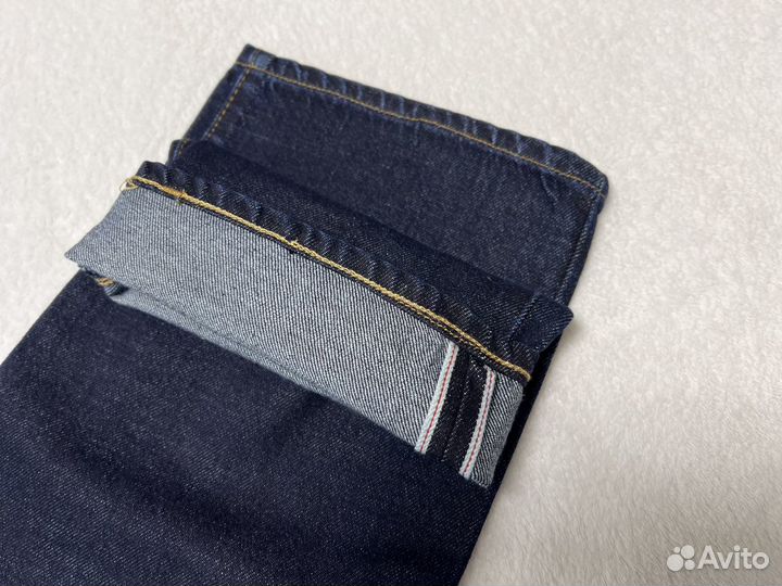 Джинсы Levis 501 прямые селвидж