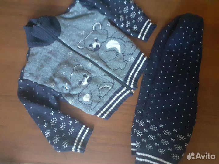 Детские вещи теплые с 9 до 18 мес