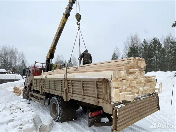 Доска обрезная все размеры