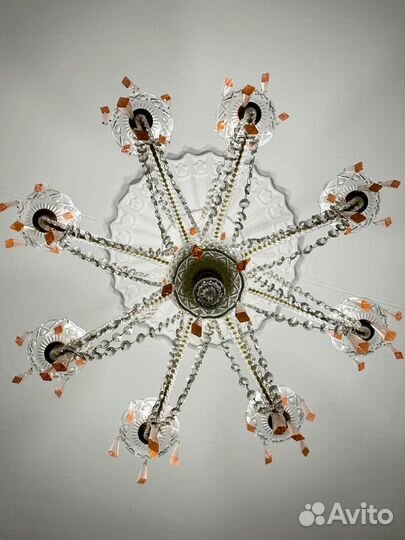 Люстра потолочная и бра