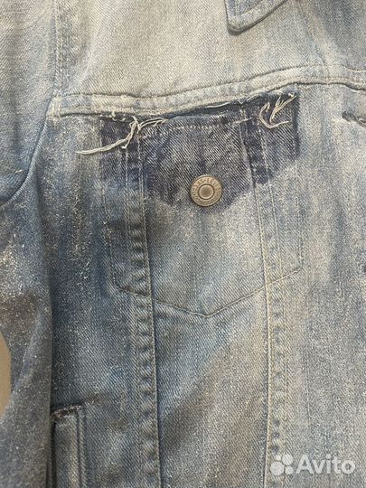 Джинсовая куртка levis оригинал