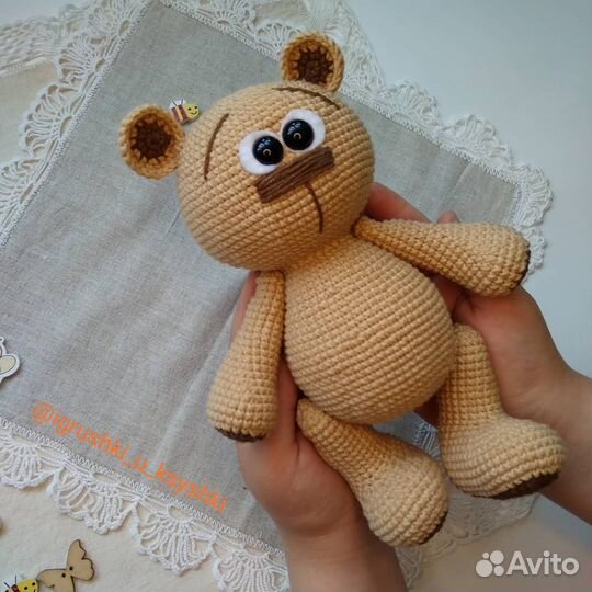 Мягкая игрушка медведь