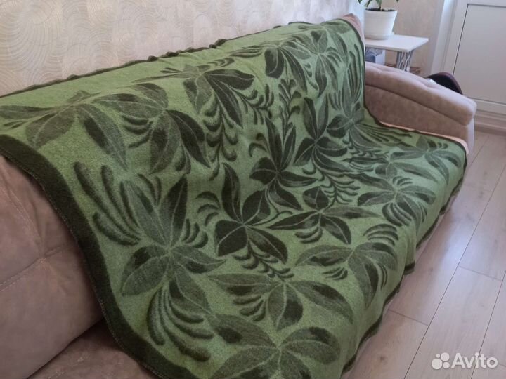 Одеяло шерстяное СССР бу