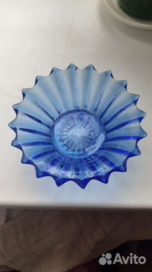 Салатники СССР из цветного стекла