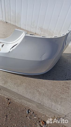 Бампер задний volkswagen polo 2012