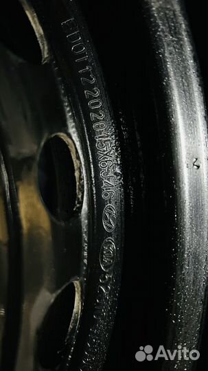 Диски штамповка для Hyundai Solaris оригинал 3шт