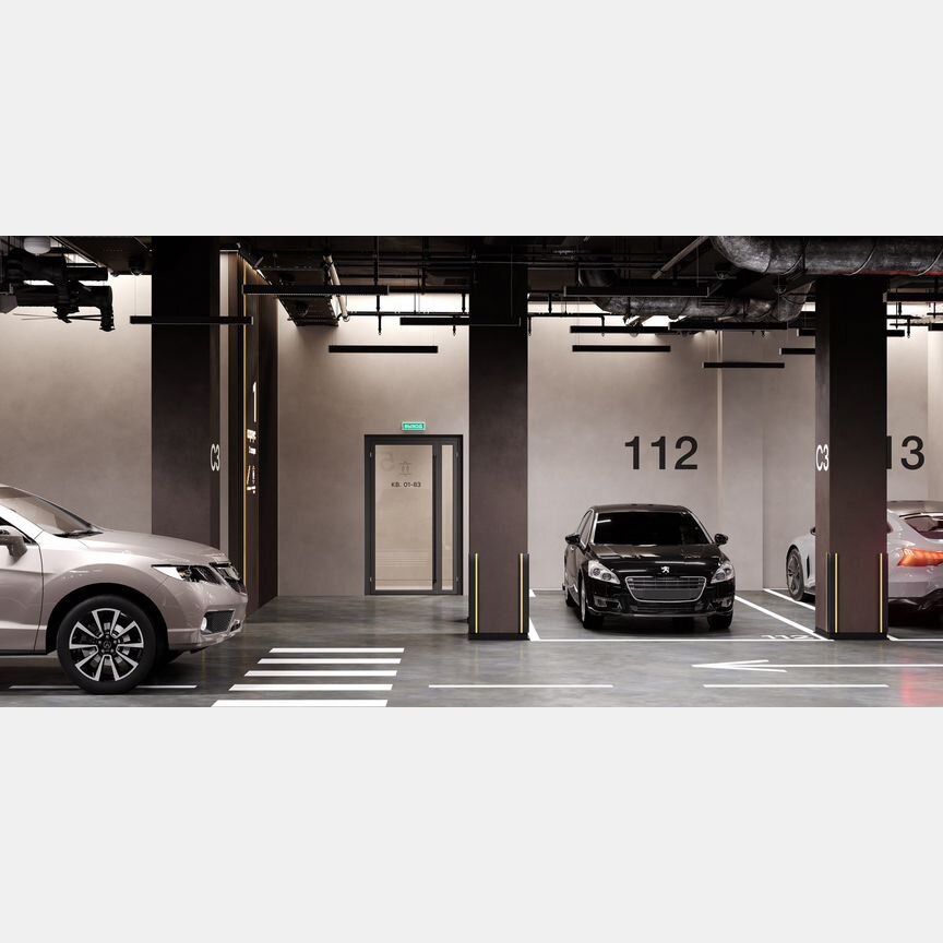 1-к. квартира, 36,5 м², 18/19 эт.