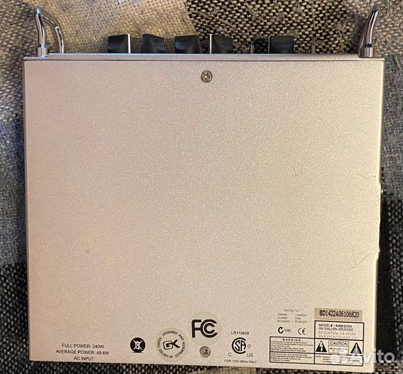 Gallien-Krueger MB200 - усилитель для бас гитары
