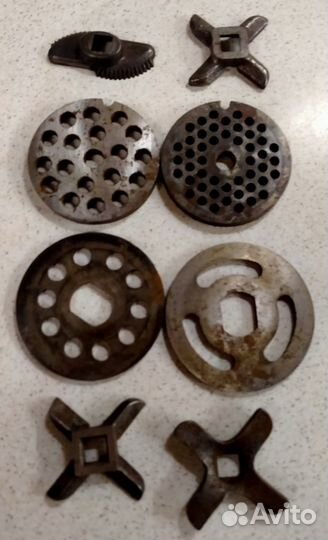 Ножи, решётки для мясорубки.СССР