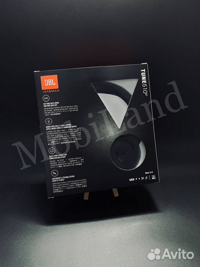 Беспроводные наушники jbl tune 510bt черный