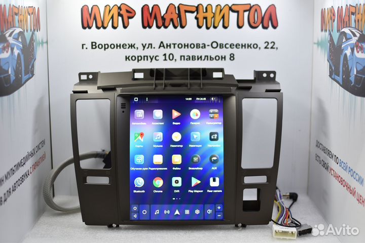 Магнитола Nissan Tiida C11 Teyes tesla 3/32гб