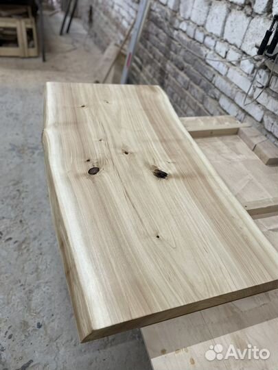 Столещница под раковину / Слэб дерева / Карагач
