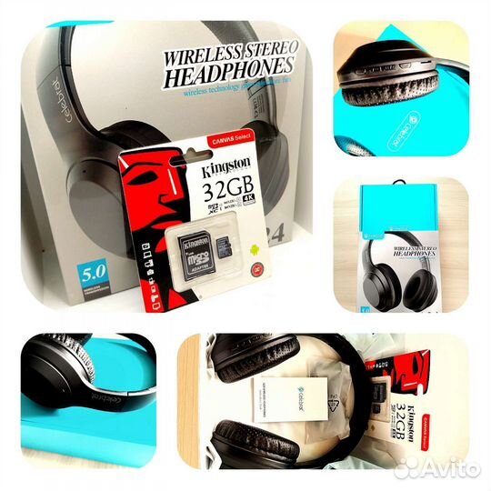 Беспроводные наушники новые