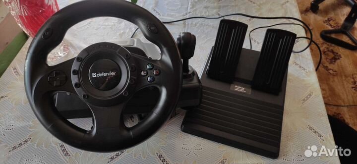 Игровой руль defender forsage drift gt