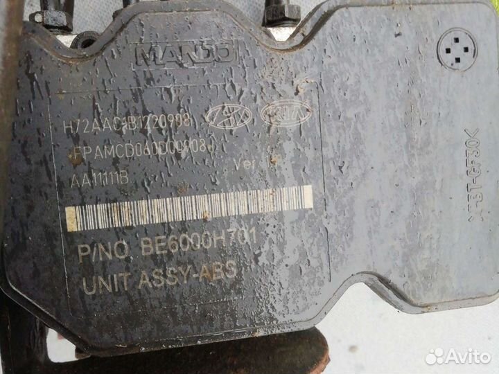 Блок абс для хендай солярис киа Рио 3