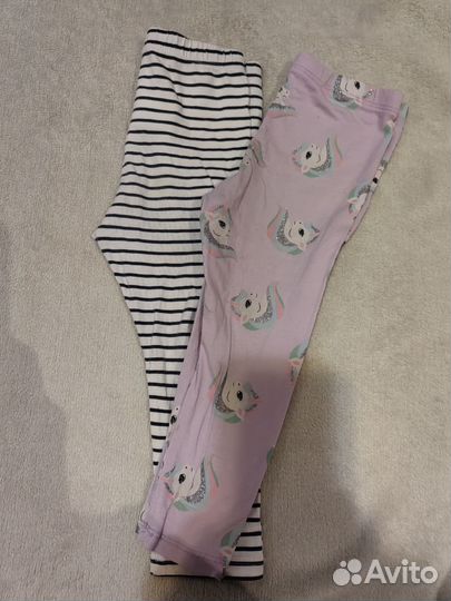 Лонгсливы, лосины для девочки 86 размер