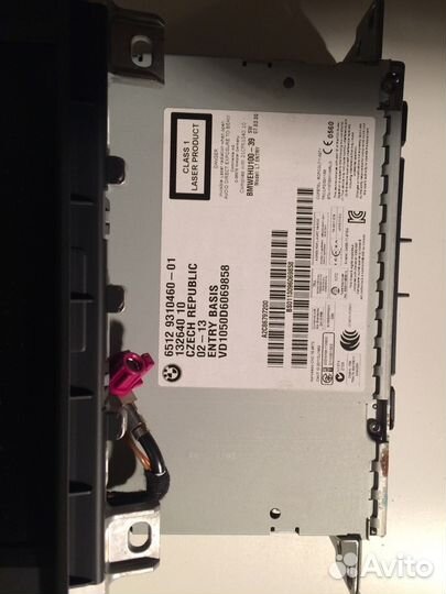 Головное устройство бмв ф30