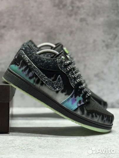 Кроссовки Nike Air Jordan 1 Low GS 'Fortune Fly' (Арт.45918)