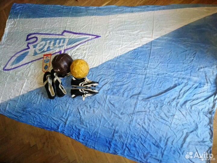 Первые шарфы фк Зенит СССР 1984 г роза ленинград R