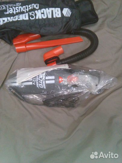 Пылесос автомобильный black+decker ACV1205-XK