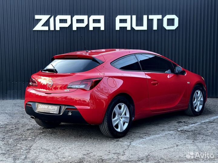 Opel Astra GTC 1.4 AT, 2012, 154 099 км