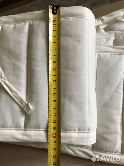 Бортики в кроватку как новые