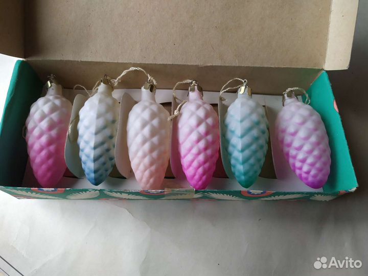 Елочные игрушки советские СССР