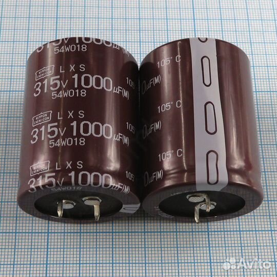 1000uF 315v 315v1000uF 35x45 LXS - Электролитическ
