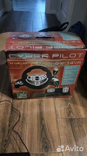 Игровой руль cyber pilot GV- 14 vr