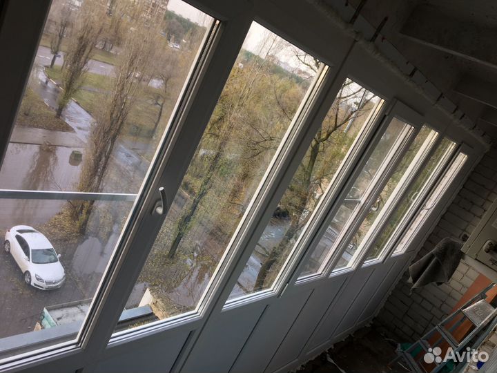 Мотаж окон москитных сеток и откосов