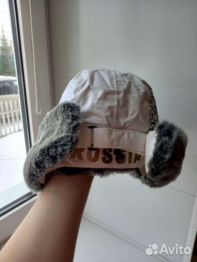 Шапка ушанка adidas детская