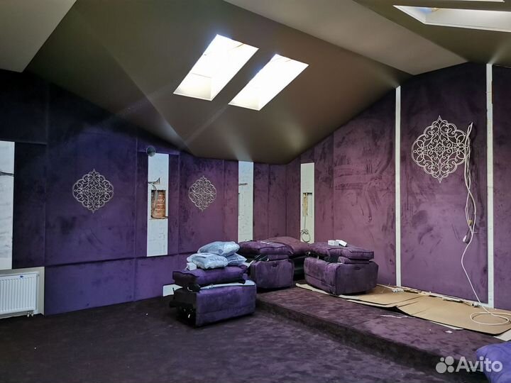 Мягкие стеновые панели, домашний кинотеатр