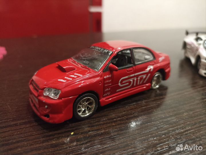 Subaru impreza WRX sti 1:43
