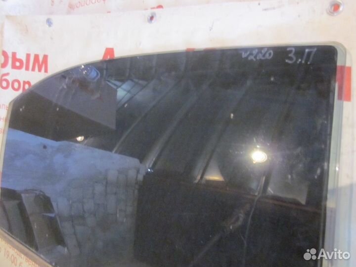 Mercedes s-class w220 стекло двери задней правой