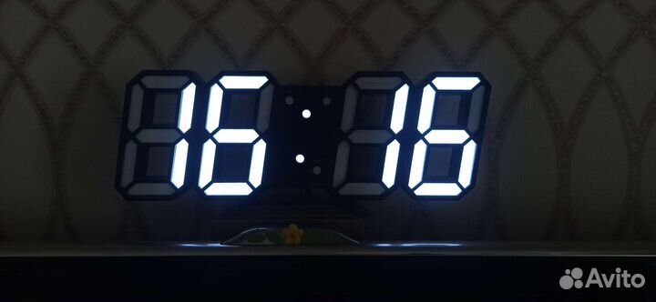 3D Светодиодные цифровые часы