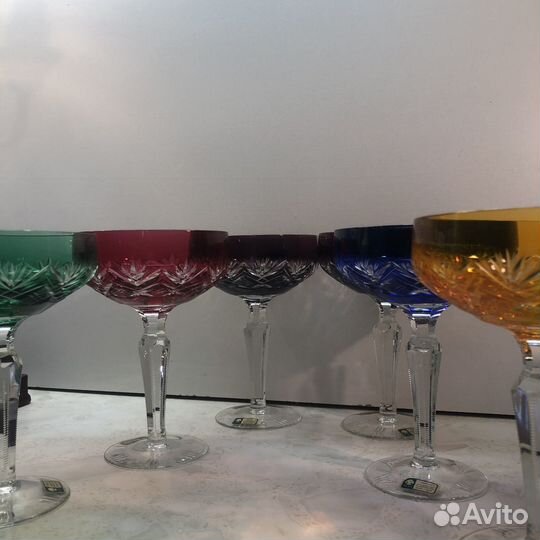 Креманки хрустальные