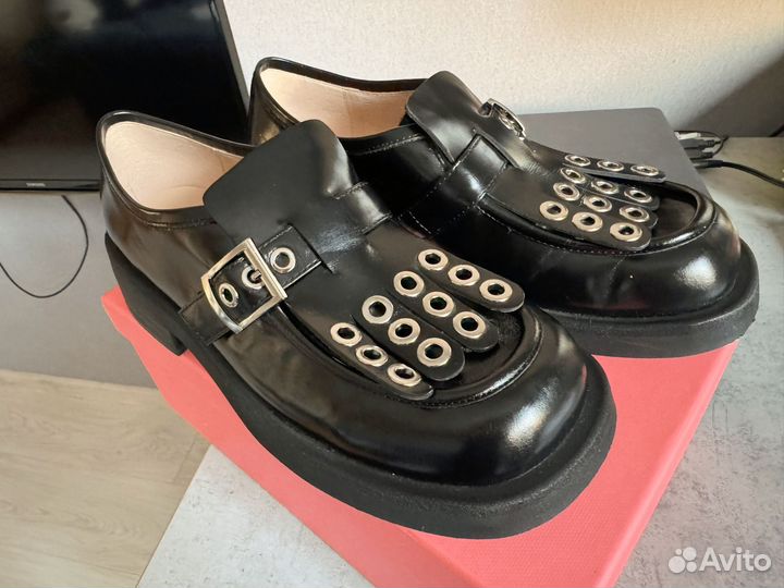 Лоферы женские 39 размер натуральная кожа