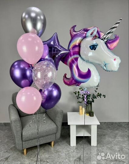 Фонтаны из шаров доставка