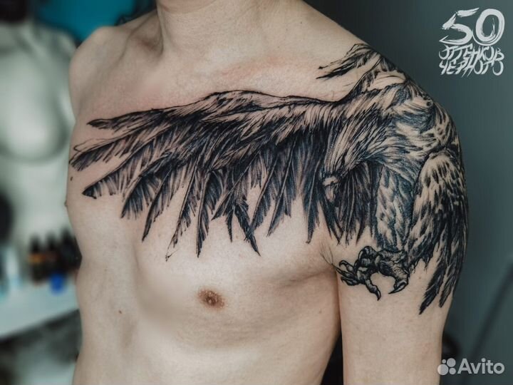 Качественные тату услуги, художественная тату