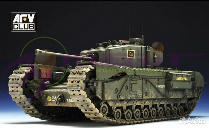 Churchill mk3 Afv club Черчилль МК 3 модель 1/35